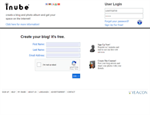 Tablet Screenshot of inube.com